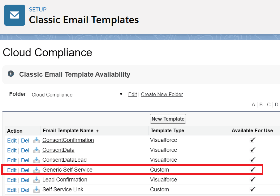 CONSENT SETTINGS FOR SELF SERVICE CONSENT MANAGEMENT 1