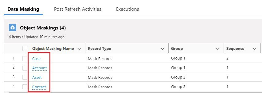 Performance banner for field masking in Salesforce showing fast execution for DataMasker.