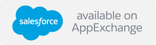 Available on Salesforce AppExchange
